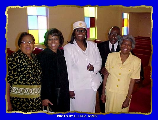 PHOTO TAKEN CONSISTORY ANNUAL CHURCH VISITATION DAY
2005
ST STEPHENS AMZ CHURCH - MOREHEAD CITY, N.C.